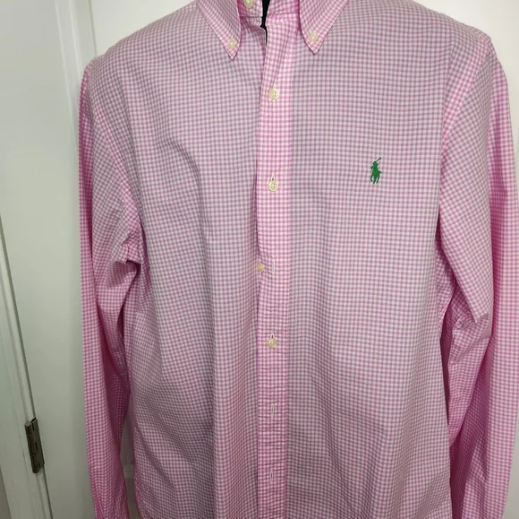 Polo Ralph Lauren Classic Fit Button-Up Shirt Sz L - Picture 2 of 9